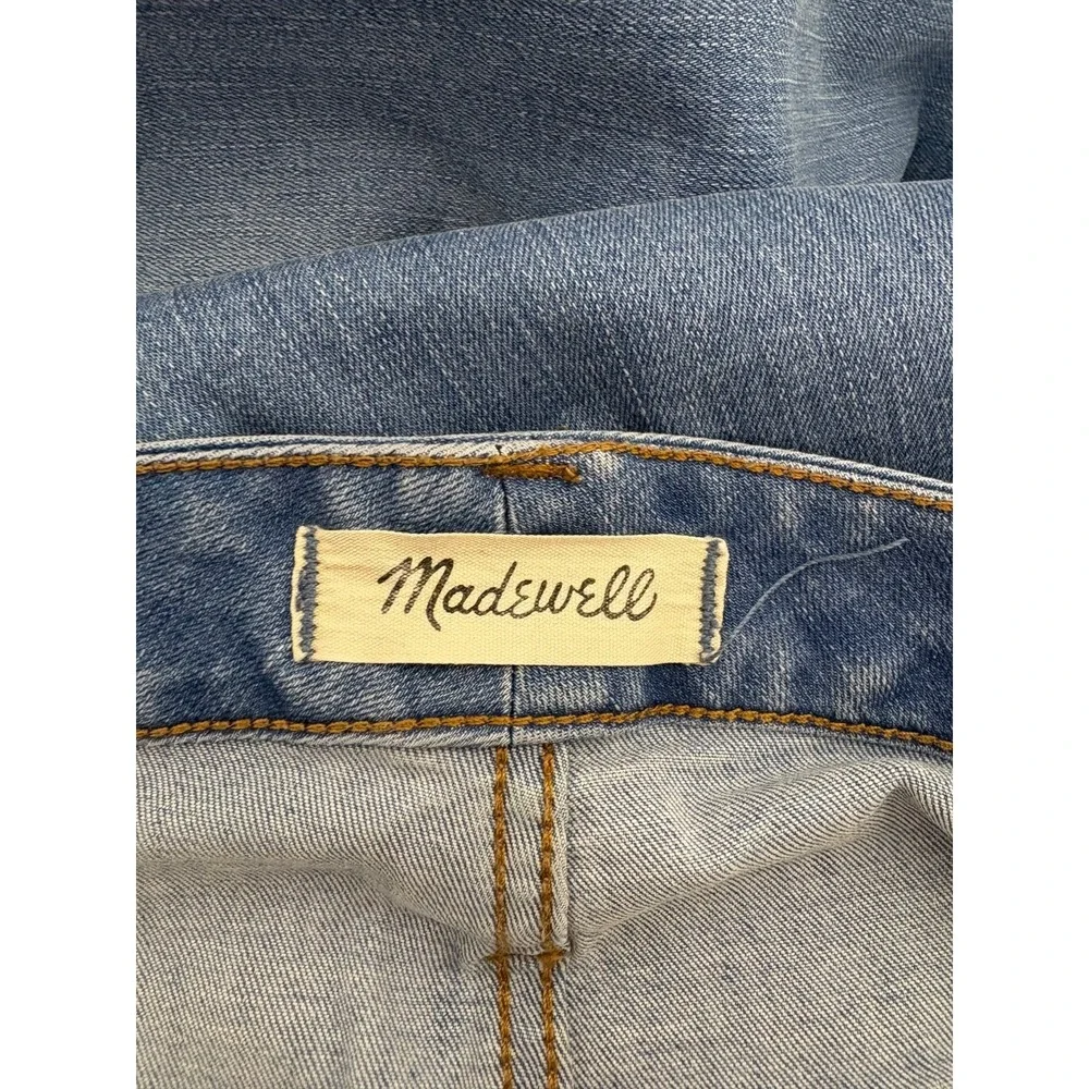 Madewell Women Size 35 Blue Cali Demi-Boot Jeans - Picture 8 of 14